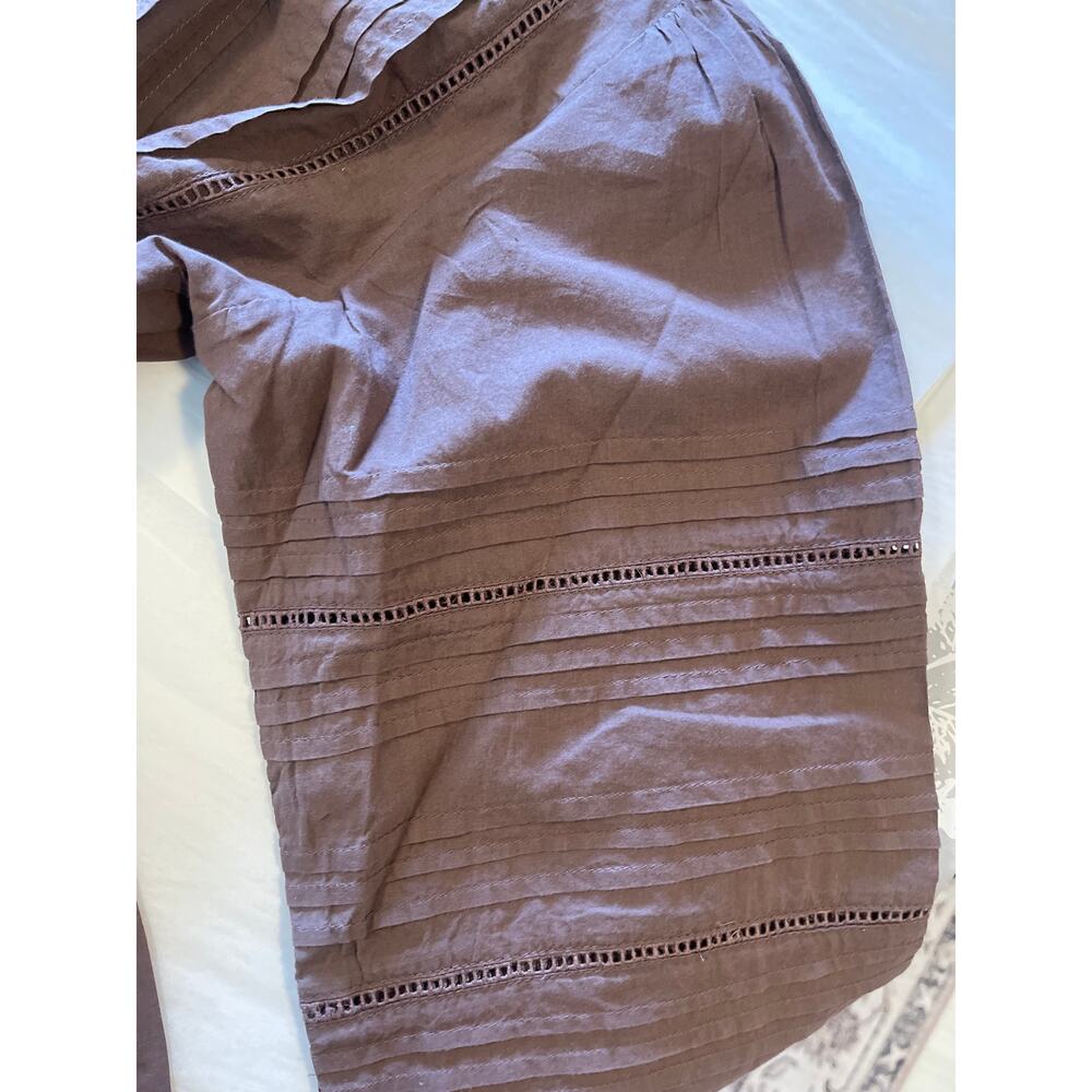 NWT: Ex Voto Olivia Long Sleeve Glous in Plum Size M - Picture 6 of 9